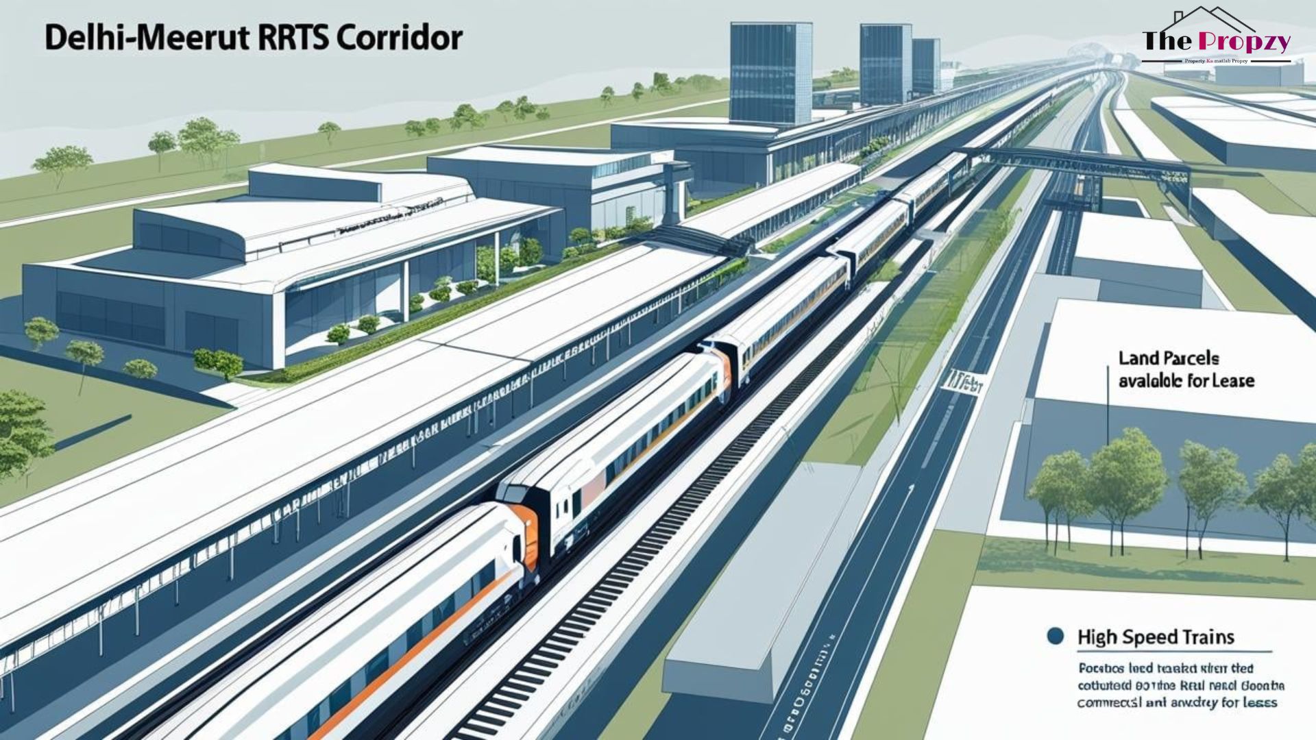 NCRTC Invites Bids for Leasing Land along Delhi-Meerut RRTS Corridor | ThePropzy