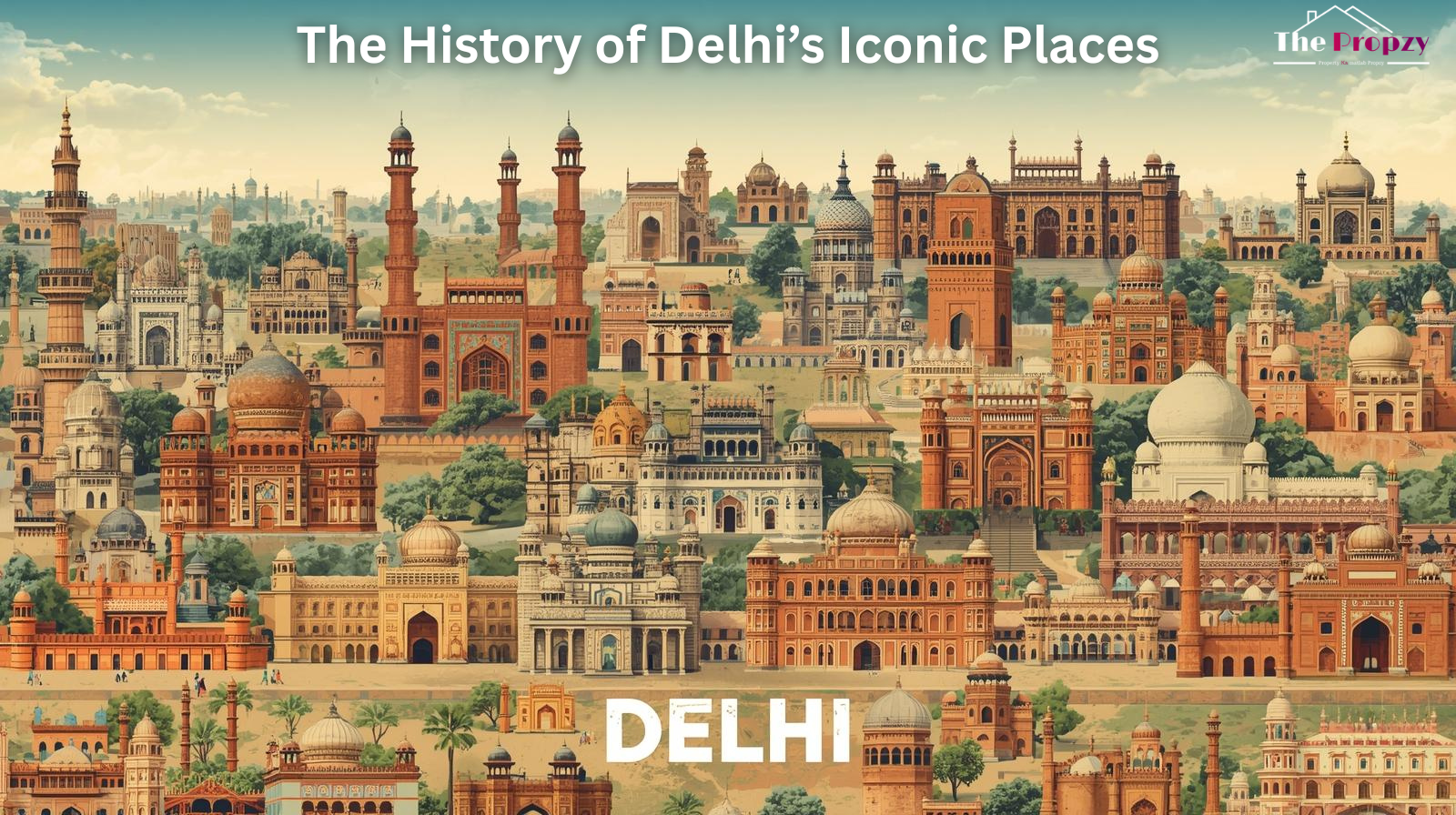 The History of Delhi’s Iconic Places | ThePropzy